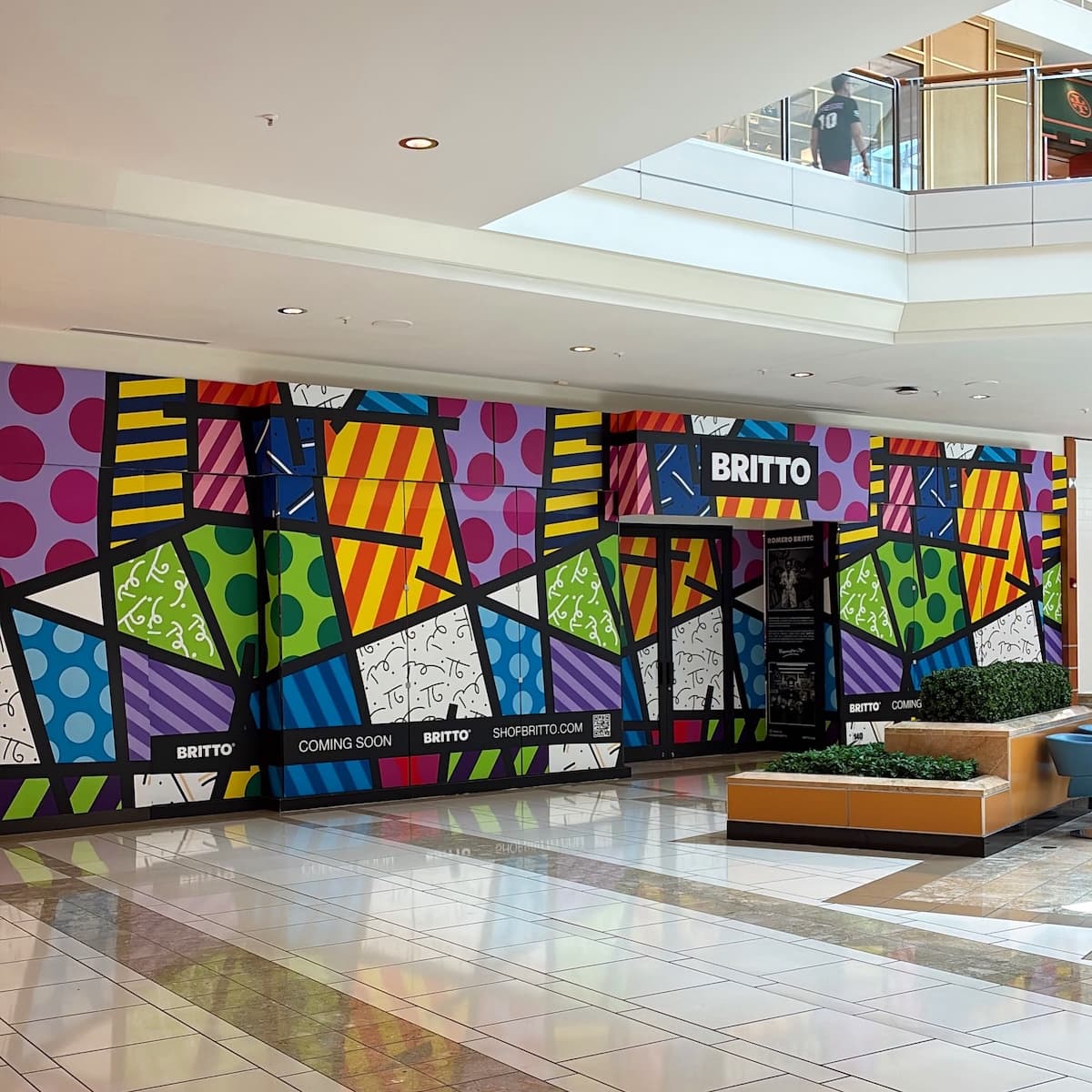 Opening at International Plaza: BRITTO