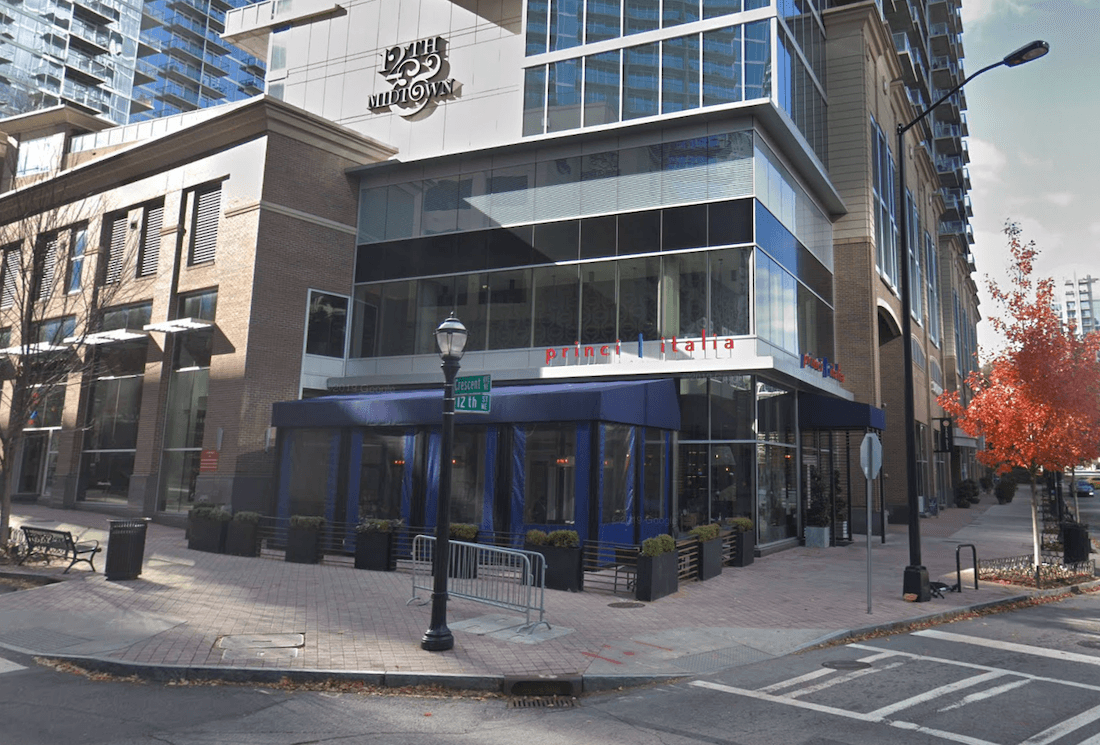 Princi Italia - 77 12th - Midtown Atlanta Closed