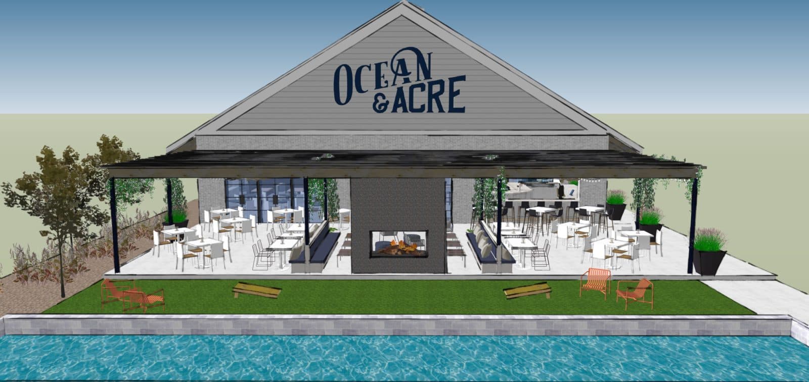 Ocean & Acre Rendering 1