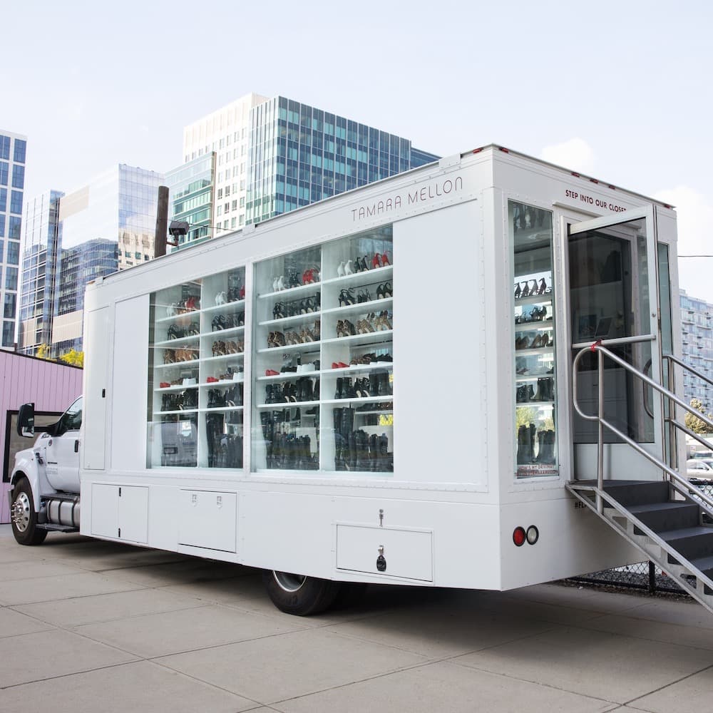 Tamara Mellon Mobile Shoe Closet take two
