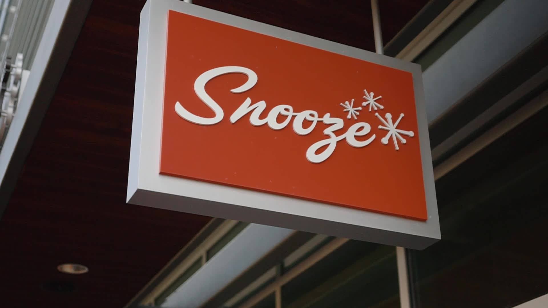 Snooze AM Eatery Osprey Building.