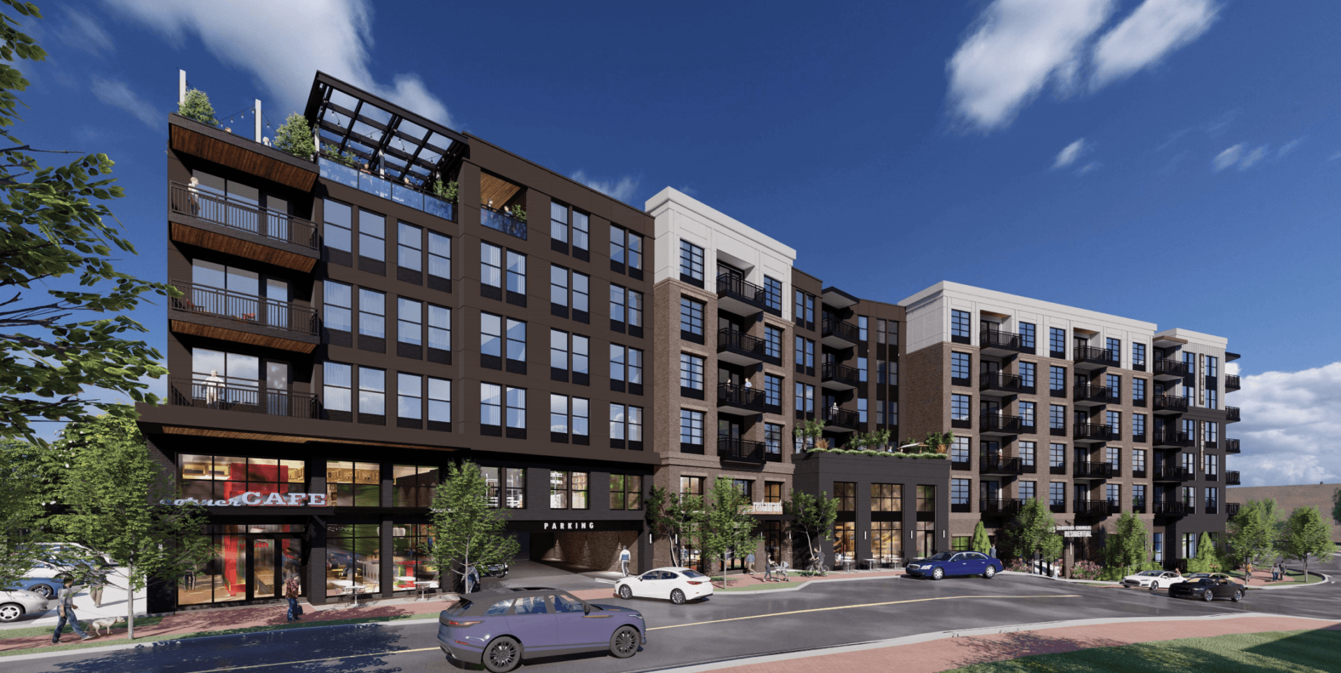 Downtown Chamblee Residential Rendering 1