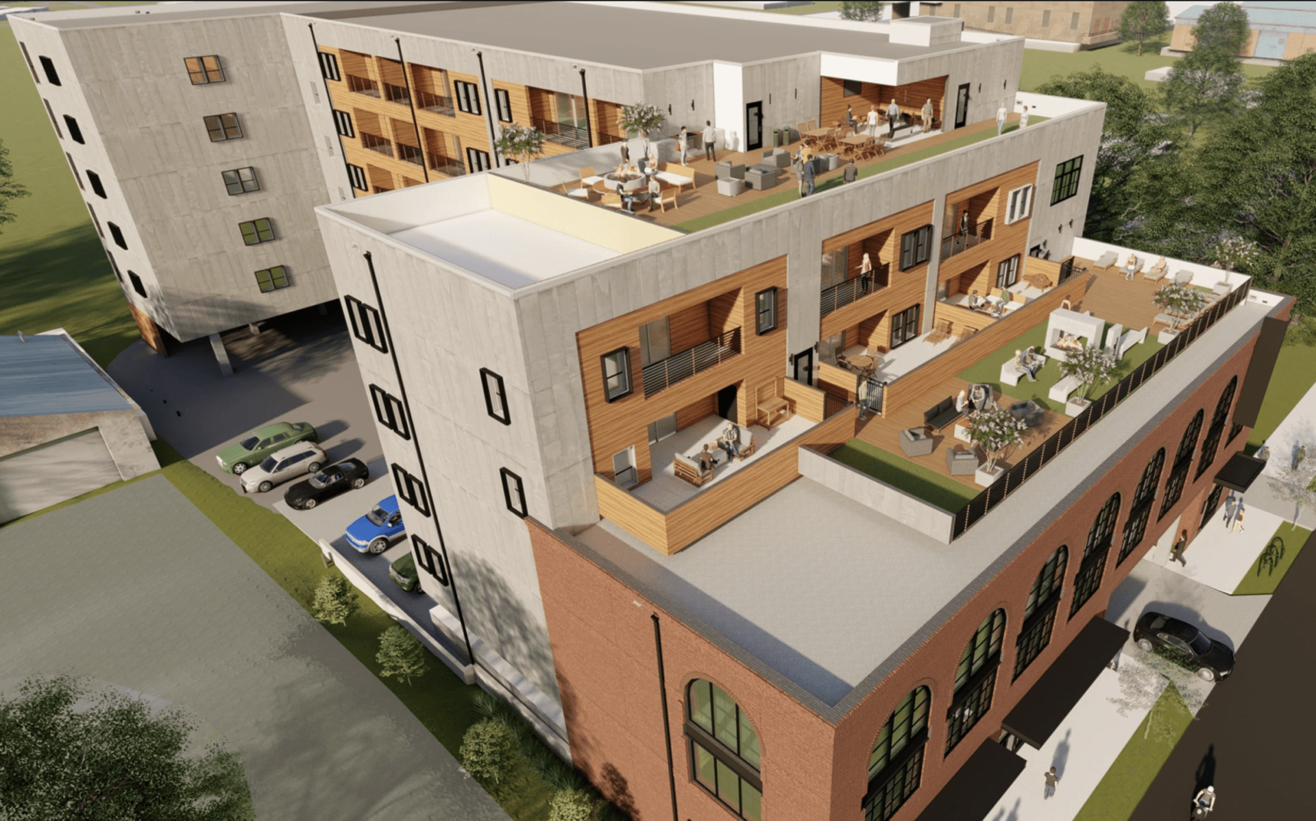 Pullman Flats - Rendering