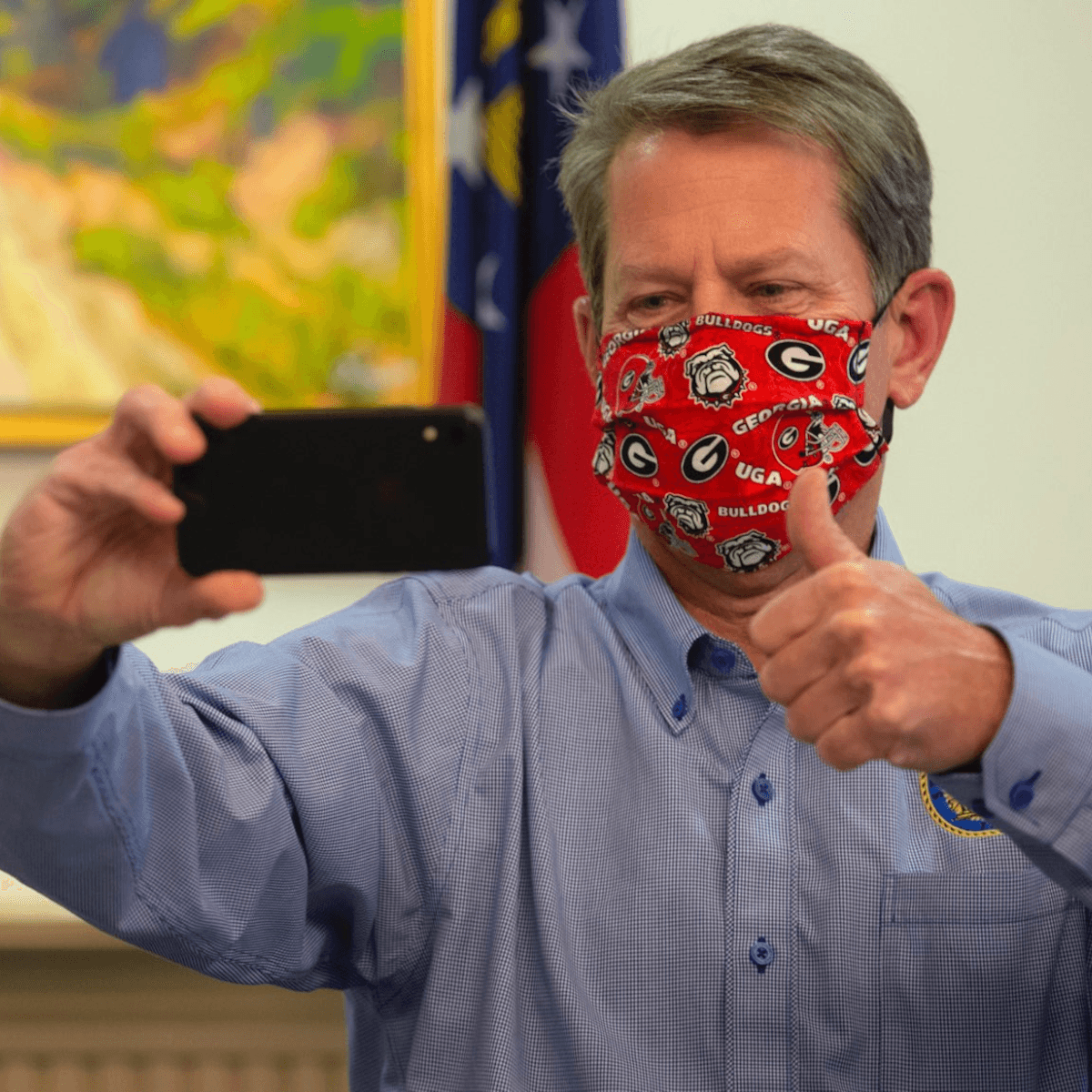 Mayor Bottoms - Masks - Brian Kemp