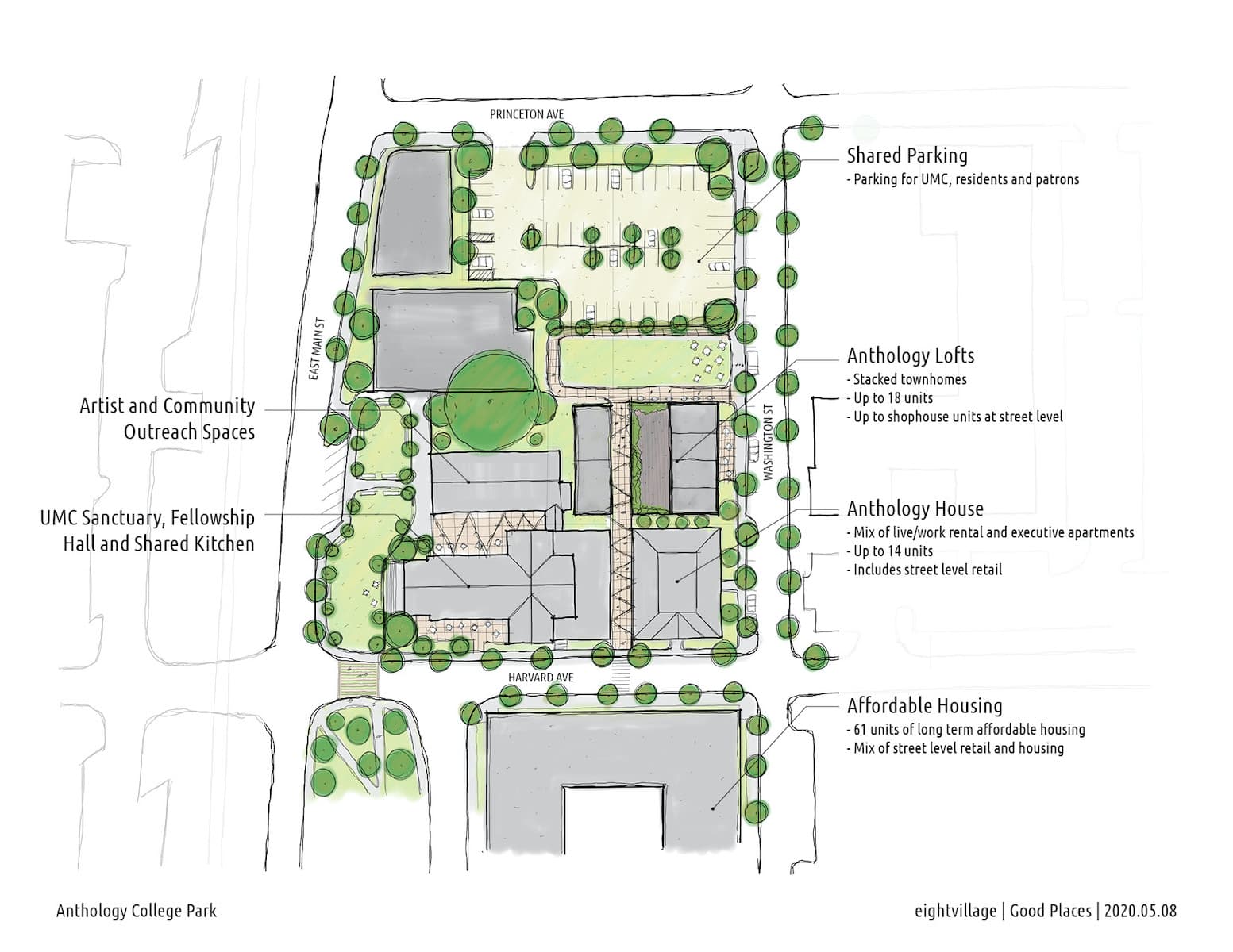 Diamond at College Park Siteplan