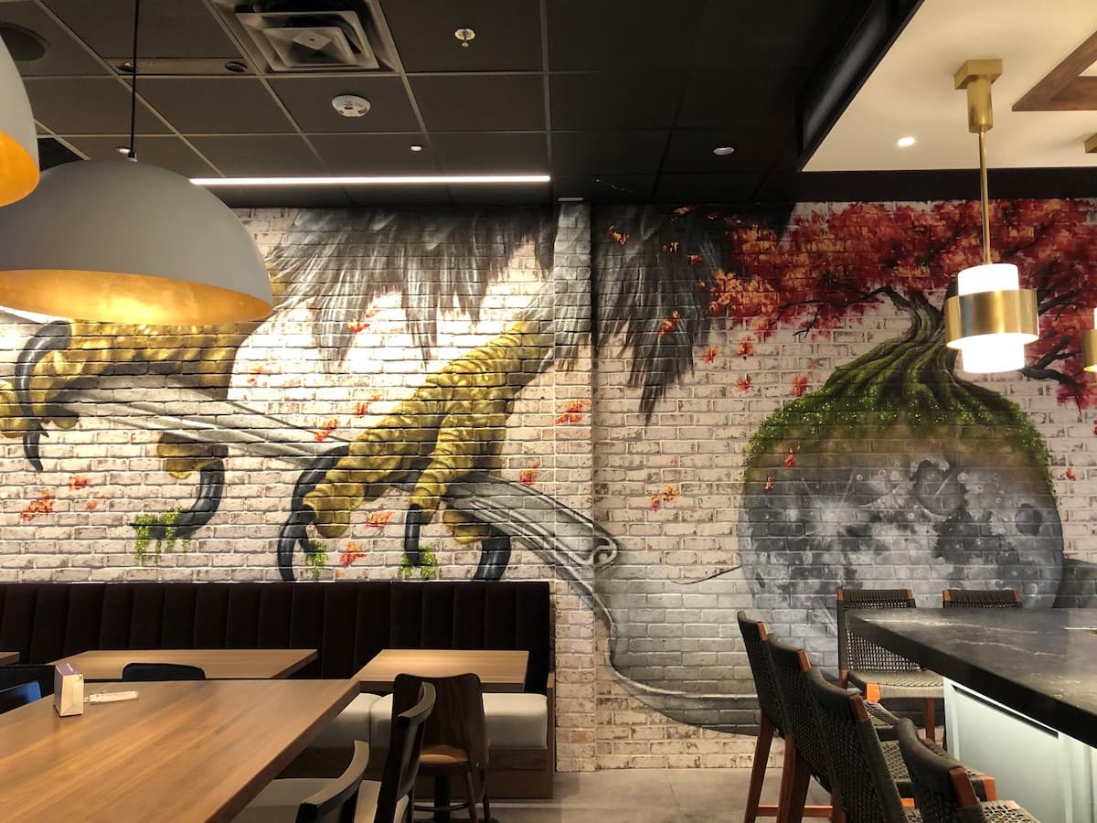 Woodall mural by Thomas Turner