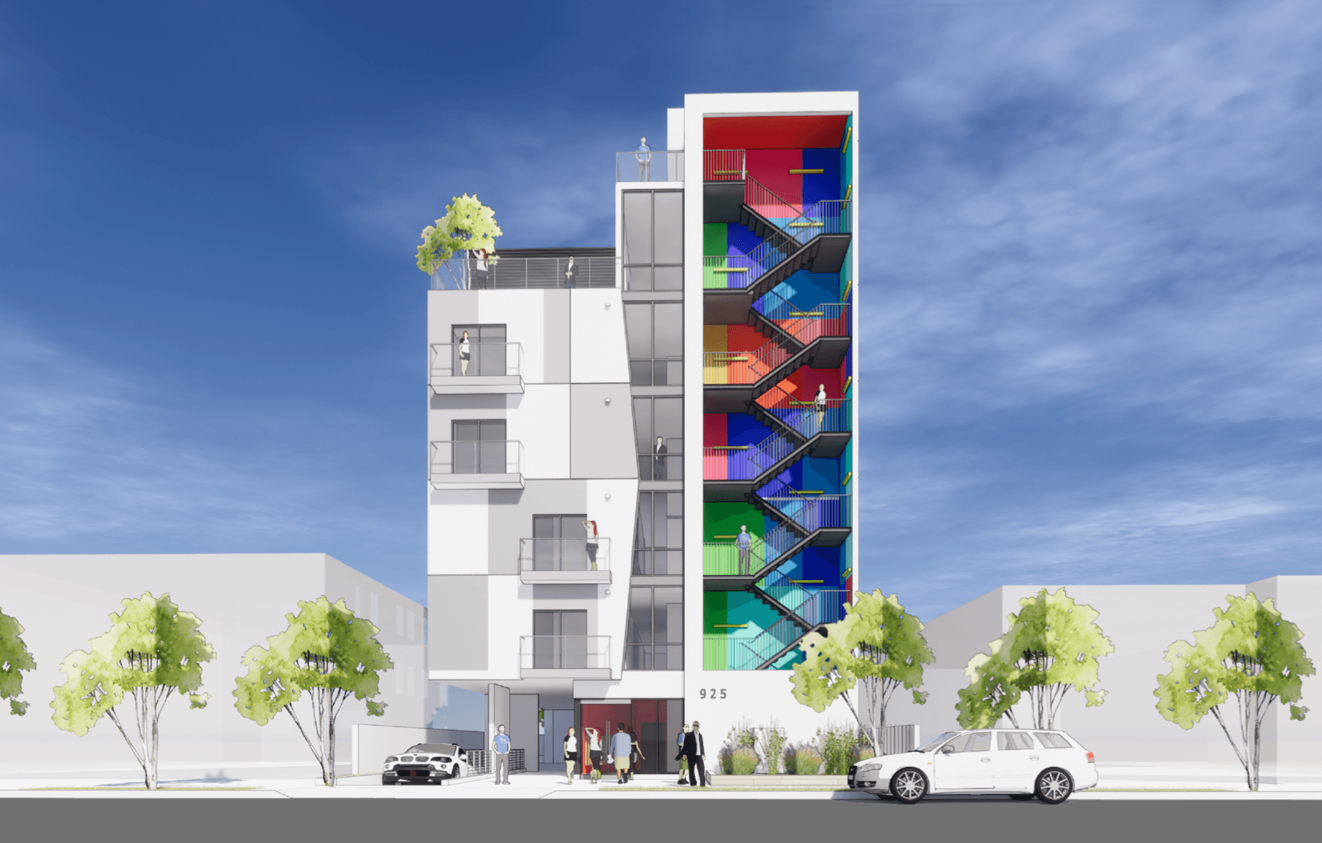 925 Manhattan Place Rendering (1)