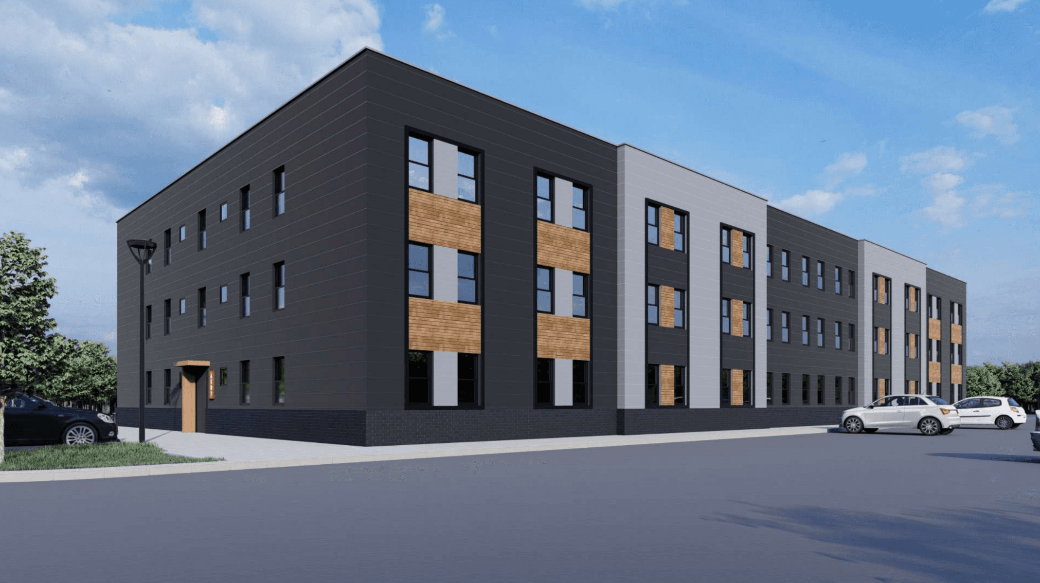 Southside Park Apartments Rendering