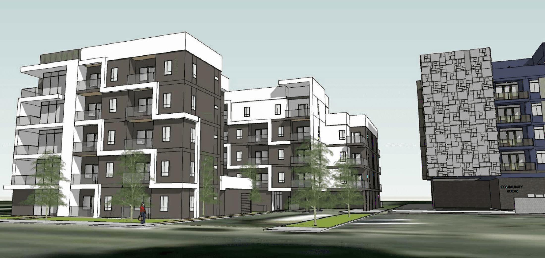 Strathern Senior Apartments Rendering