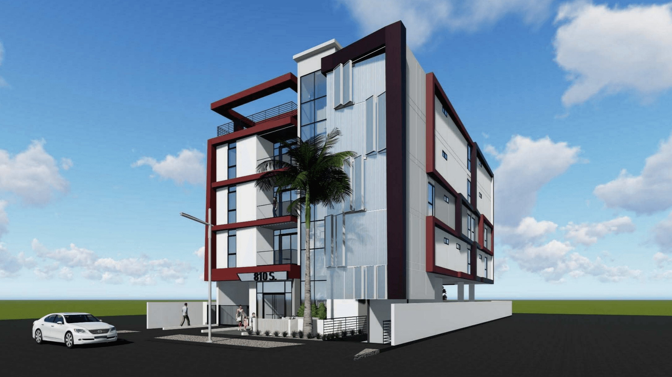810 South Wilton Rendering