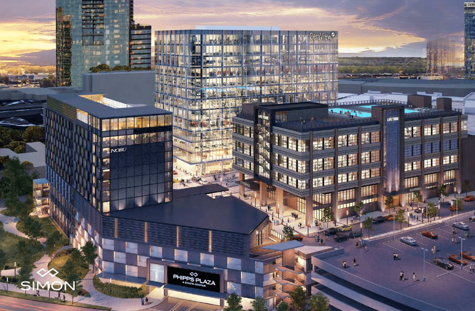 Phipps Plaza Project Rendering