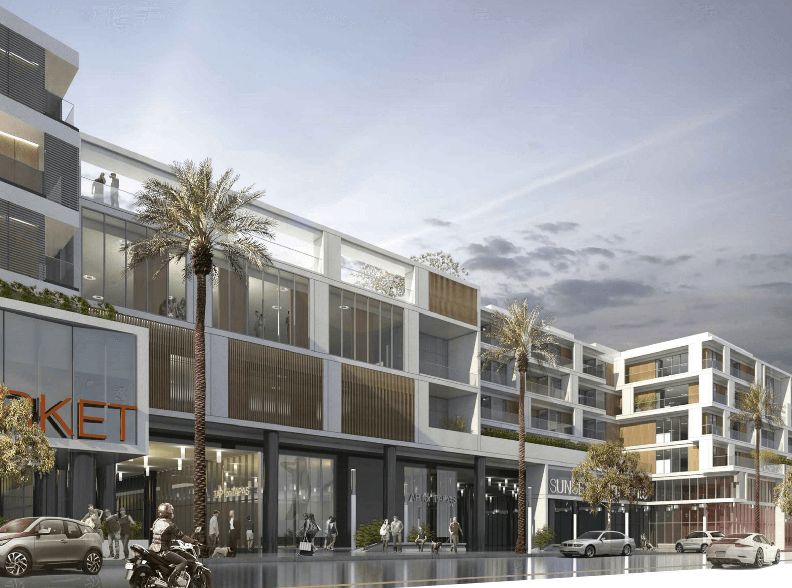 5420 Sunset Rendering 1