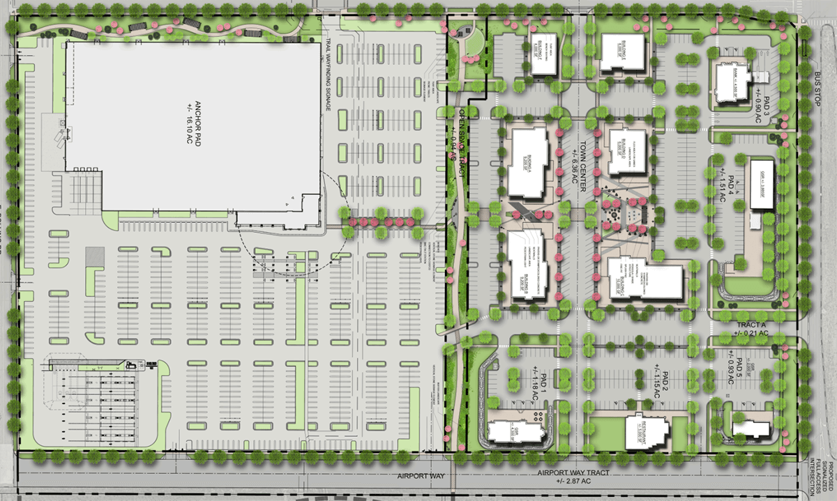 The Flyway Retail Center Slated for Fall 2022 Opening