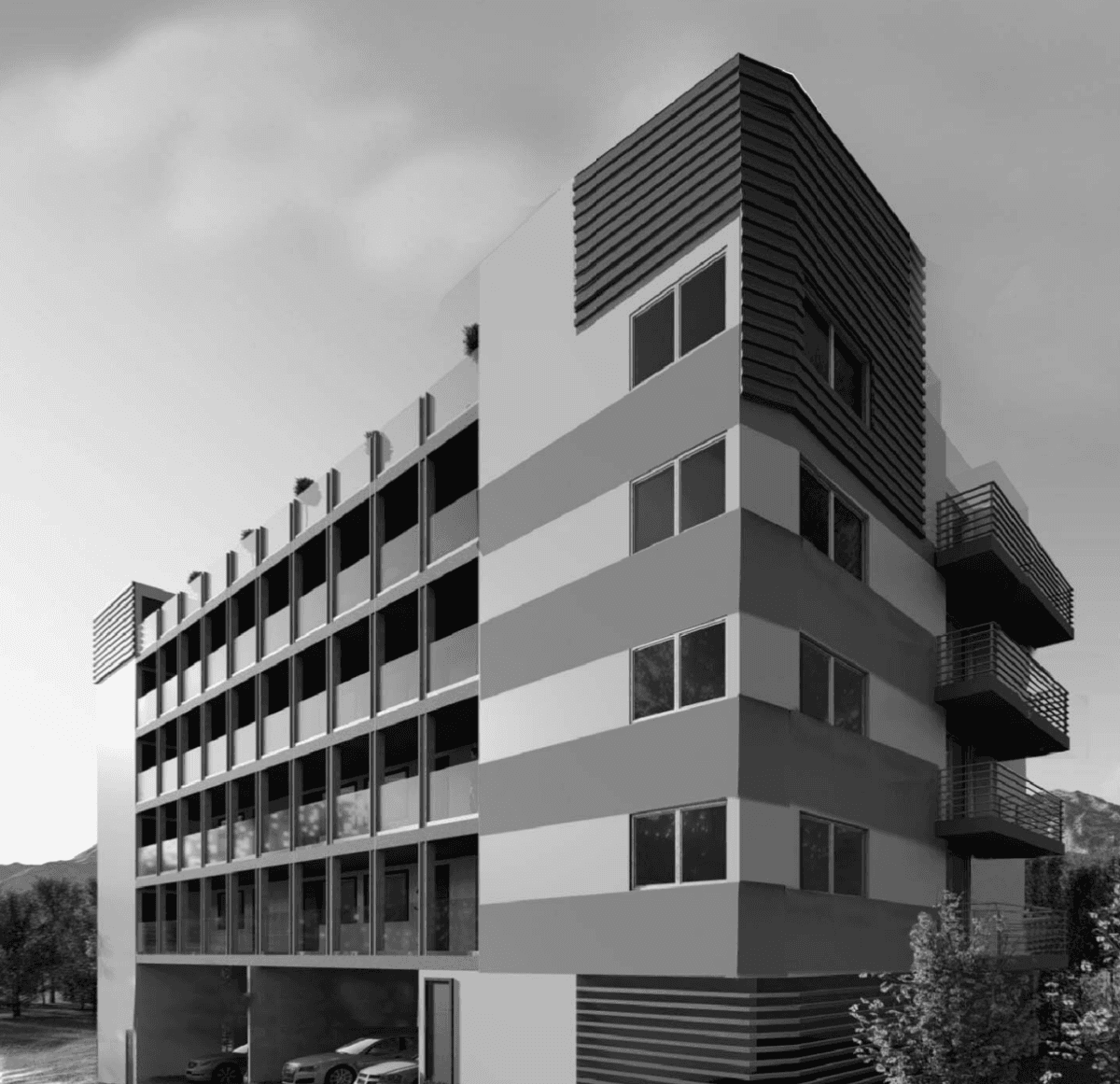445 North Westmoreland Rendering