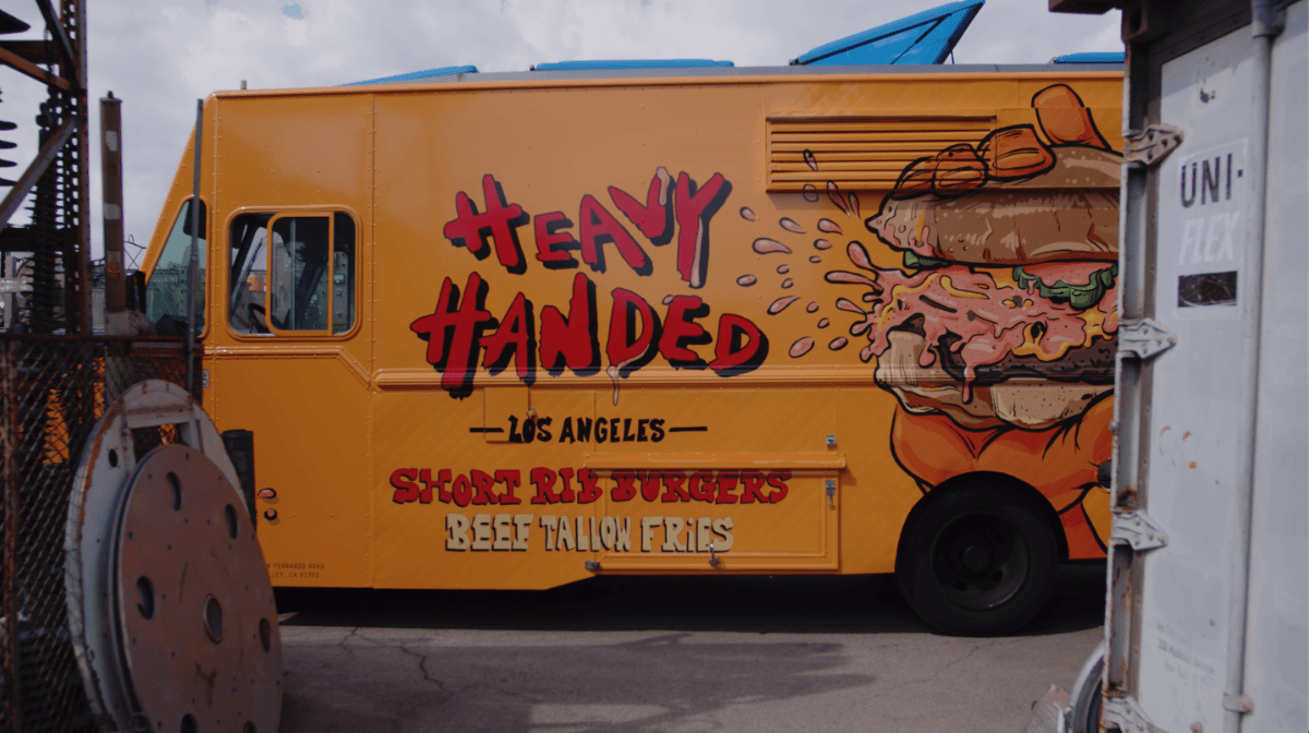 Burger Food Truck Heavy Handed Opening Santa Monica Brick-and-Mortar
