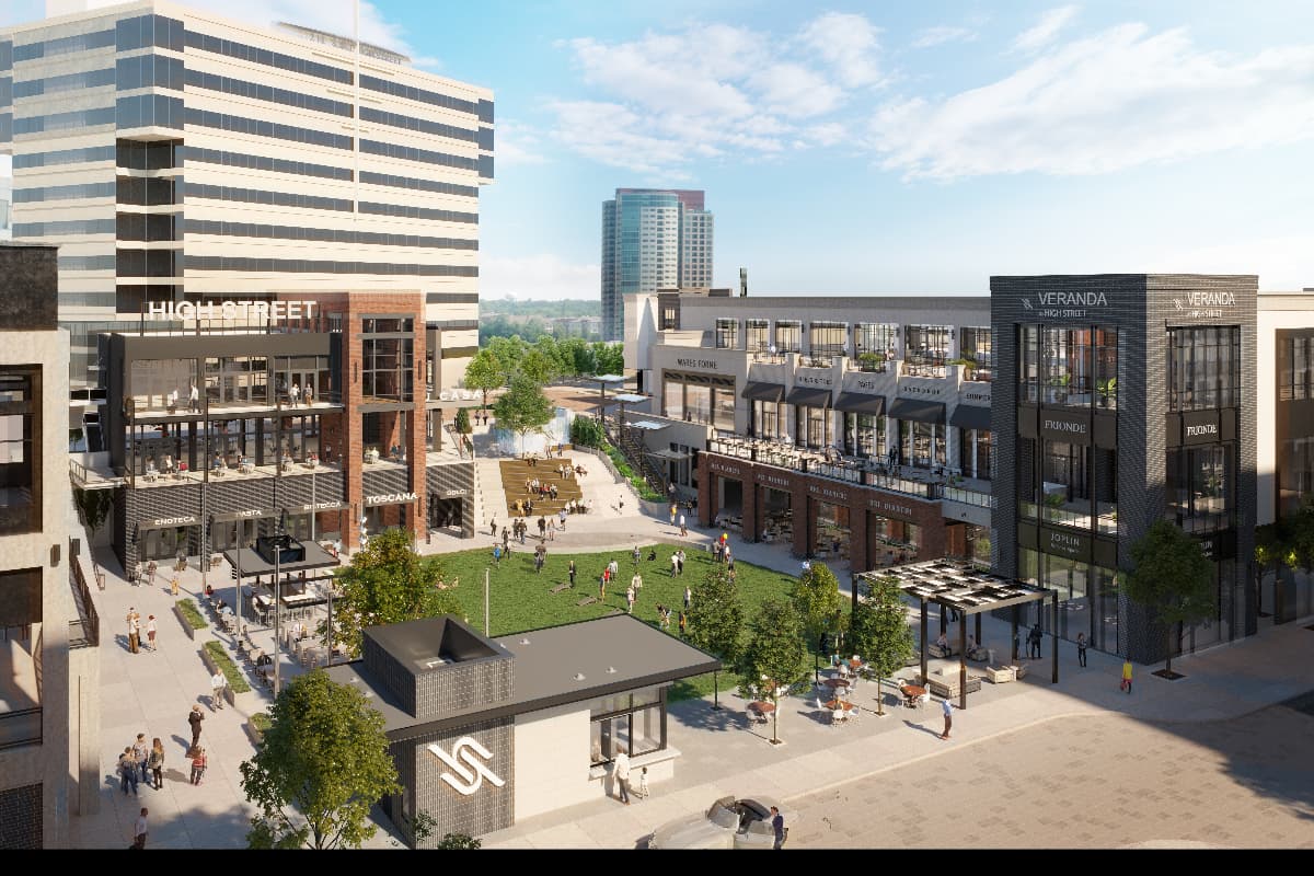GID Development Tops Out Phase One of High Street, Readies for 2024 Opening