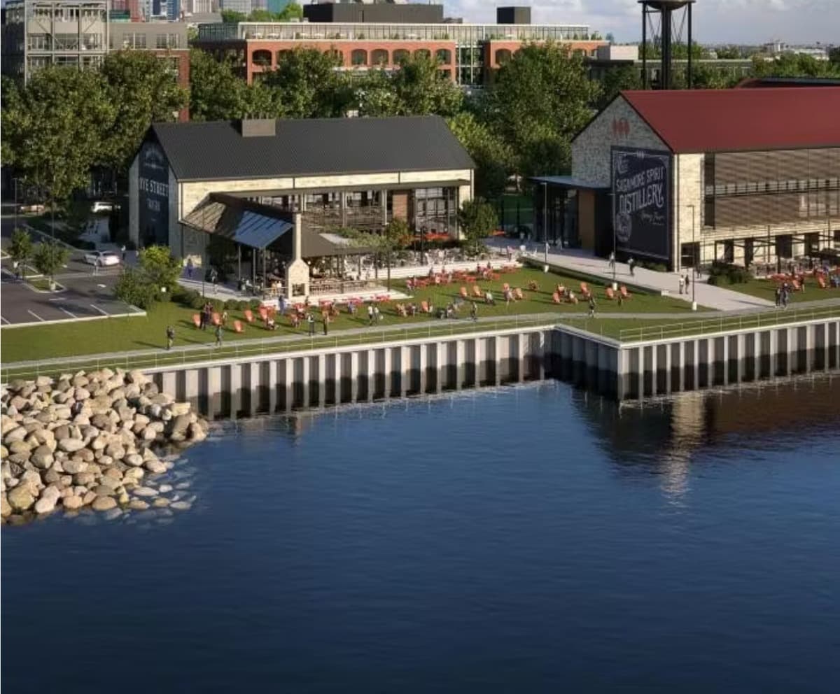 Rye Street Tavern’s menu will feature Sagamore Spirit Rye, which is produced in a distillery located in the area adjacent to the restaurant. Photo Credit: Clyde’s Restaurant Group.