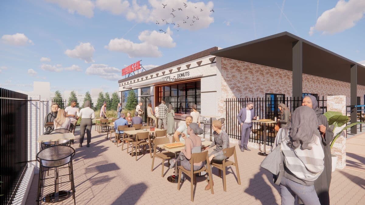 elephant & co exterior mockup