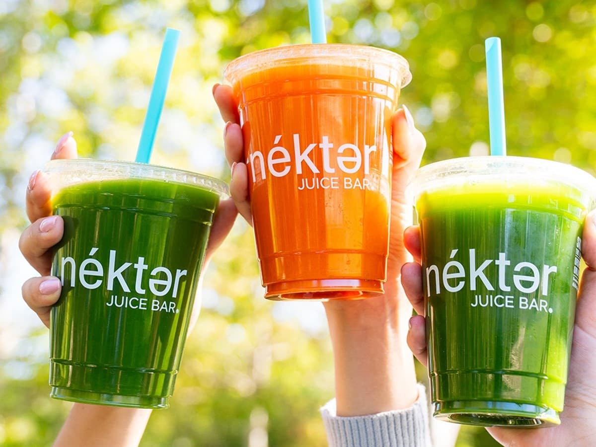 nekter juice bar michigan first location rochester hills beverage group image