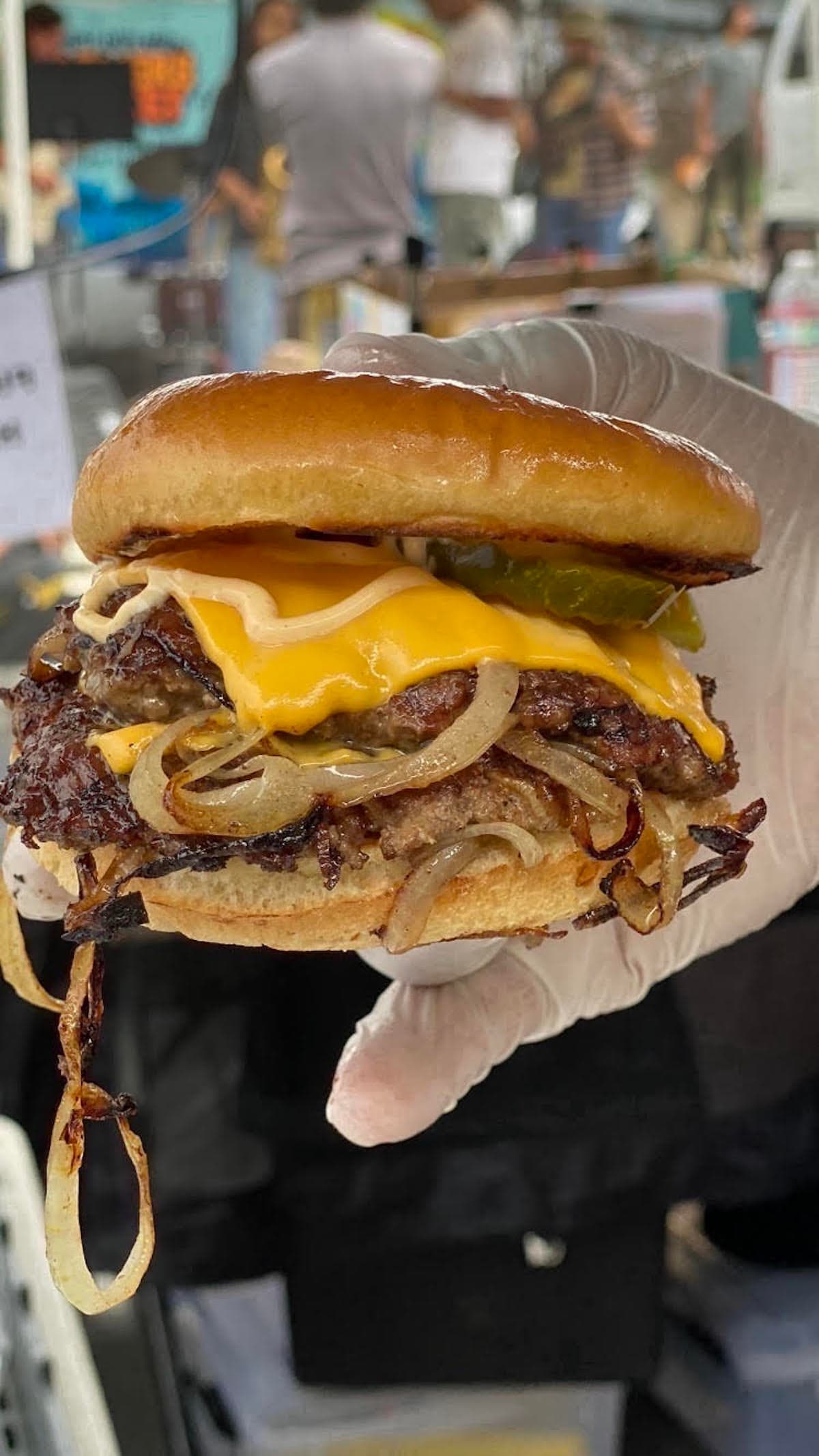 Oakland's Prescott Market Featuring Fast Times Burgers