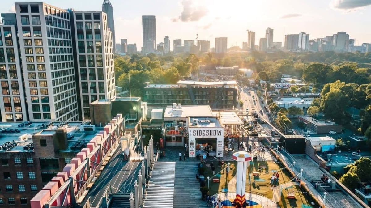 Ponce City Roof's For New Year's Eve Celebration