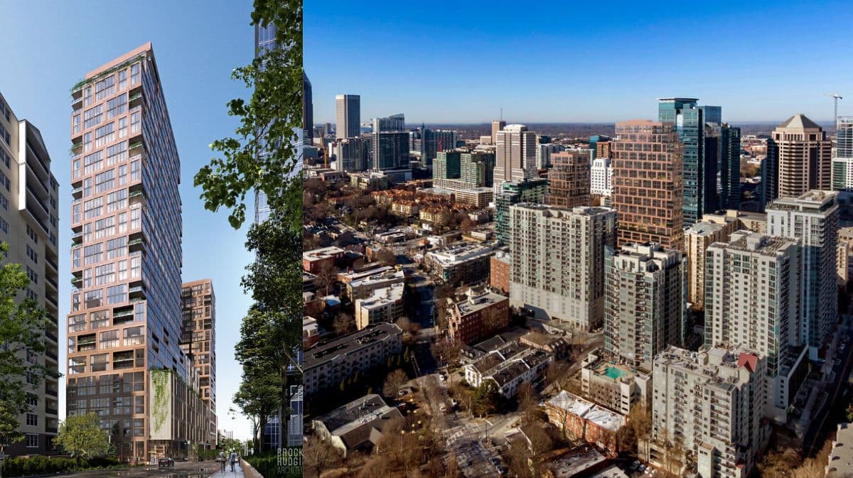 The Juniper Twin Towers at Midtown Atlanta