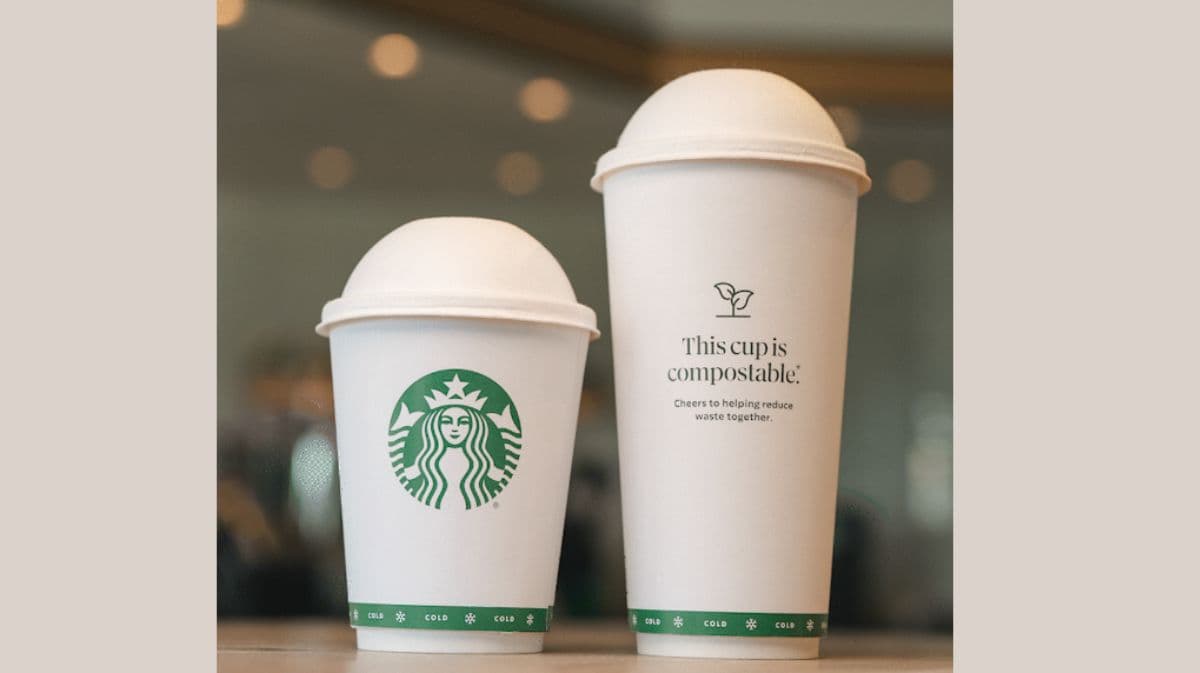 Starbucks Introduces New Sustainable Cups
