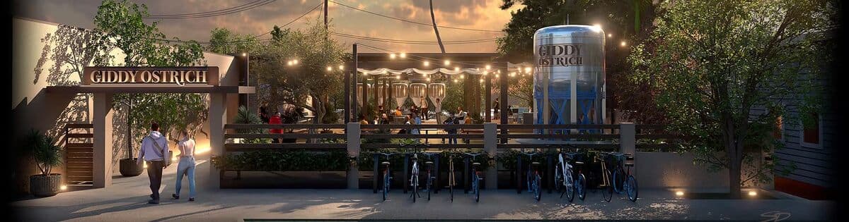 The Giddy Ostrich Kitchen and Brewery to Debut in Fall 2025