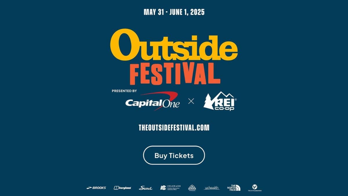 Explore the music schedule, film screenings, idea discussions, and wellness sessions at the Outside Festival Summit.