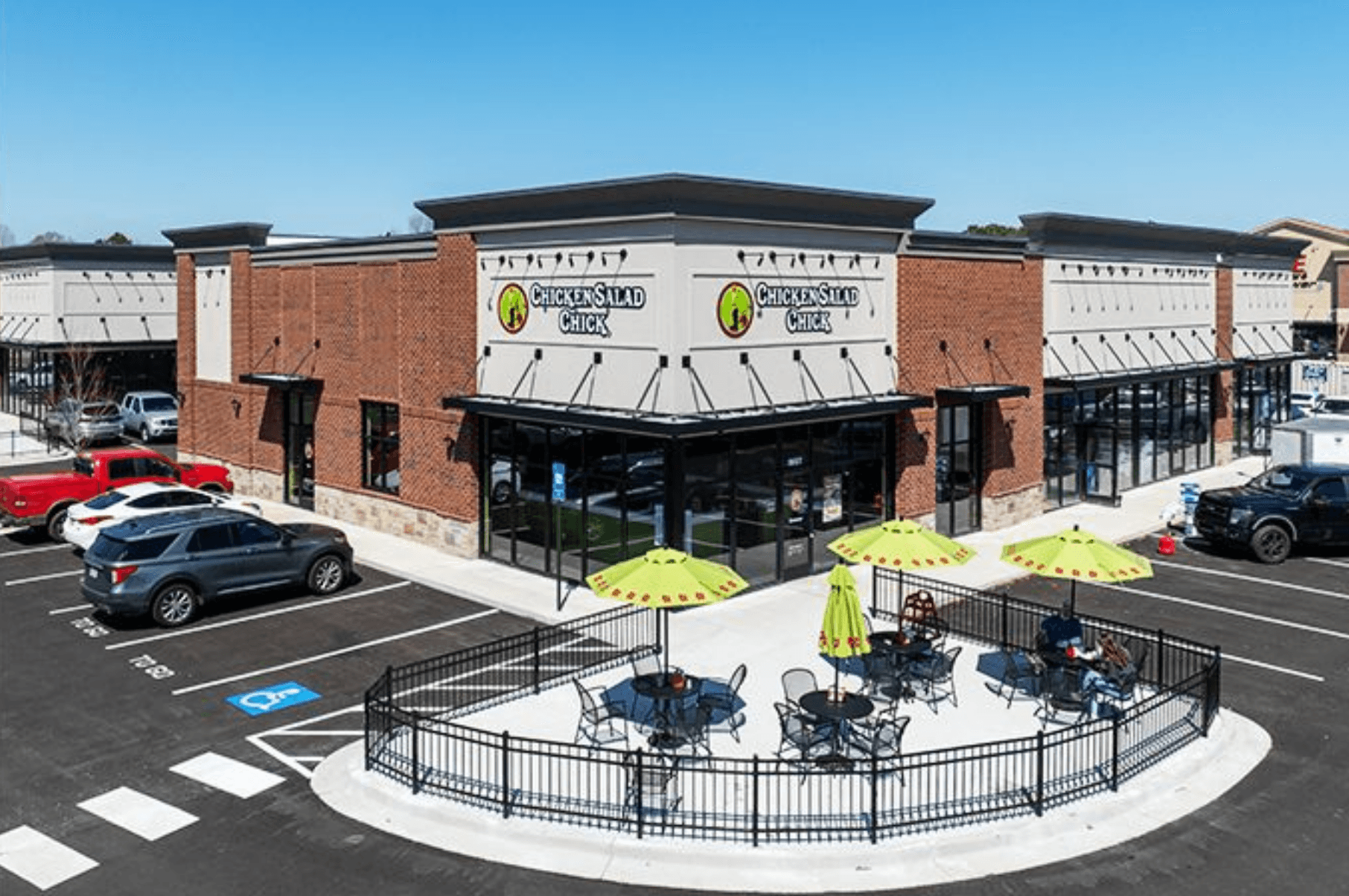 The Braselton-based property is home to national and regional tenants like Papa John’s and Chipotle.
