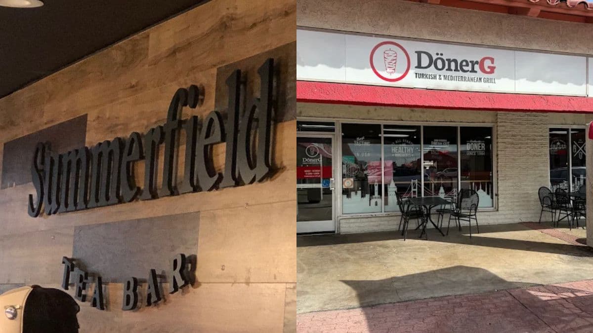 A tea house and a Turkish restaurant in Orange County were shut down by the health department due to rodent and cockroach infestation.