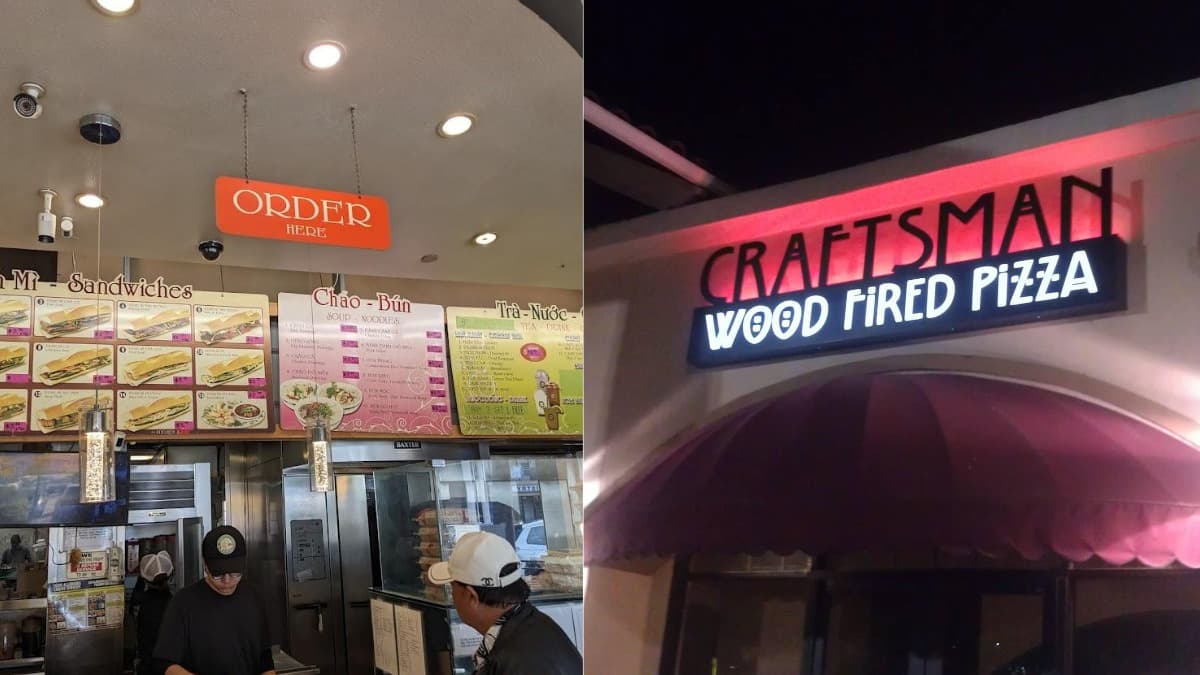 Two Orange County restaurants closed after failed health inspection