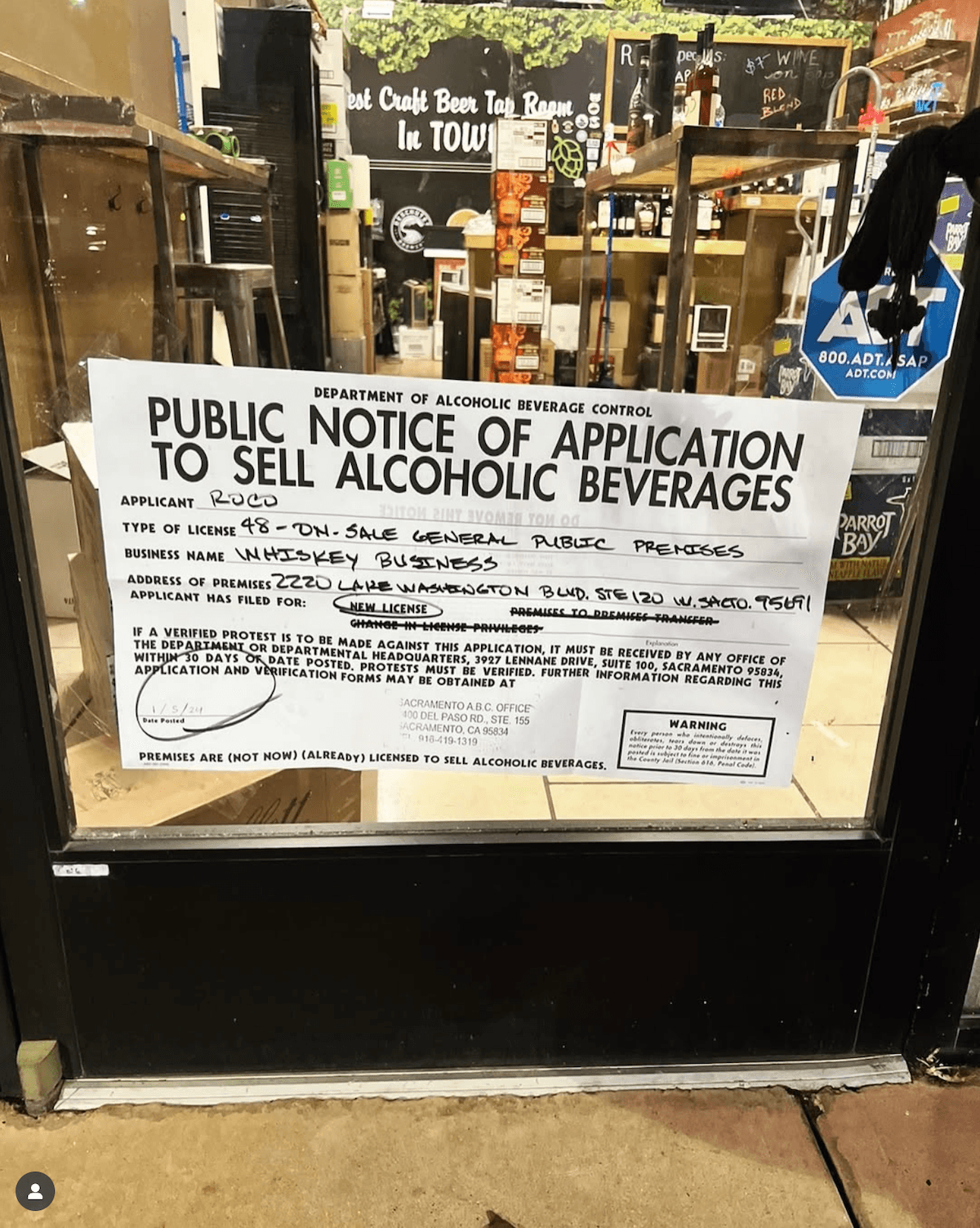 New Speakeasy to Open Inside West Sacramento Liquor Store