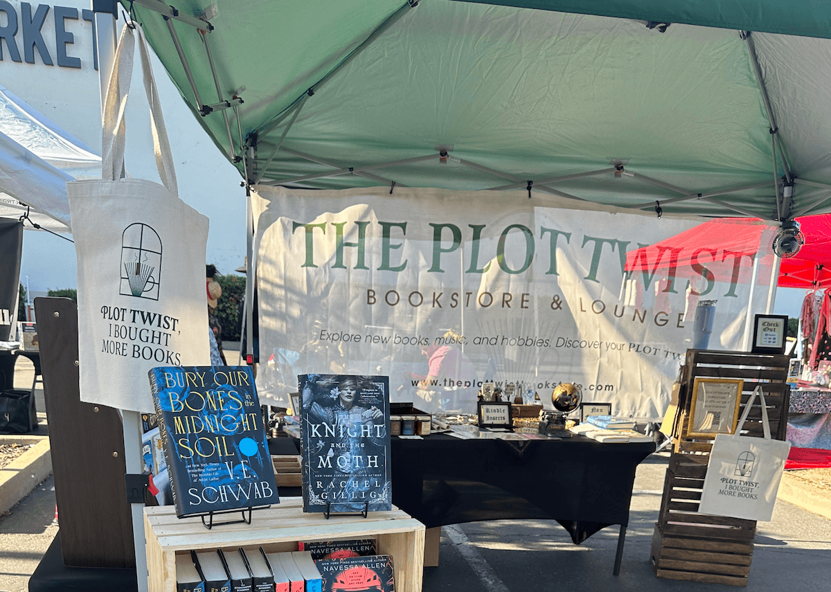 The Plot Twist Bookstore & Lounge Plotting Roseville Debut