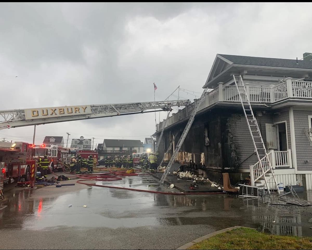 Fire Shutters Marshfield Landmark 291 Ocean Street, Owners Vow to Rebuild