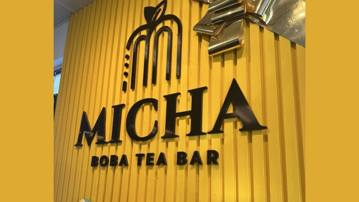 Entrance of Micha Boba Tea Bar