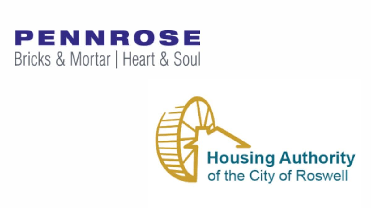 Logos of Penrose and Roswell Housing Authority