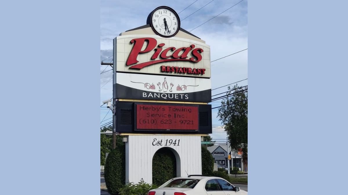 Pica’s Restaurant in Upper Darby has closed its dining room and is transitioning to a new building.