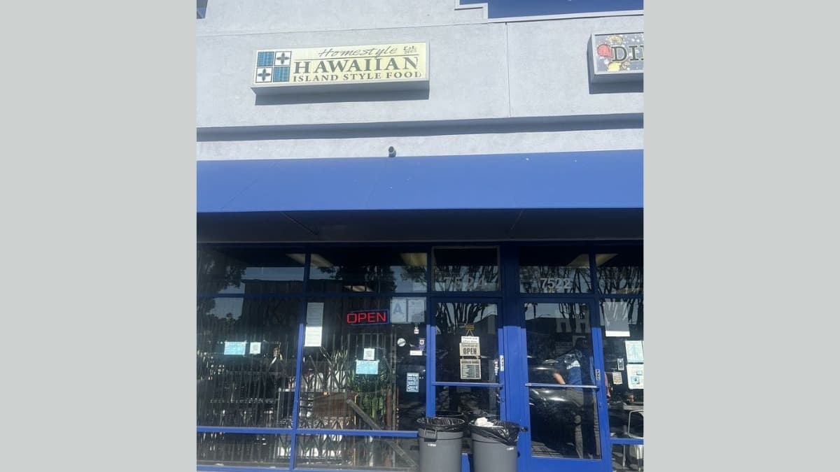 Homestyle Hawaiian restaurant in San Diego was cited for food safety violations during a routine health inspection on November 3, 2025.