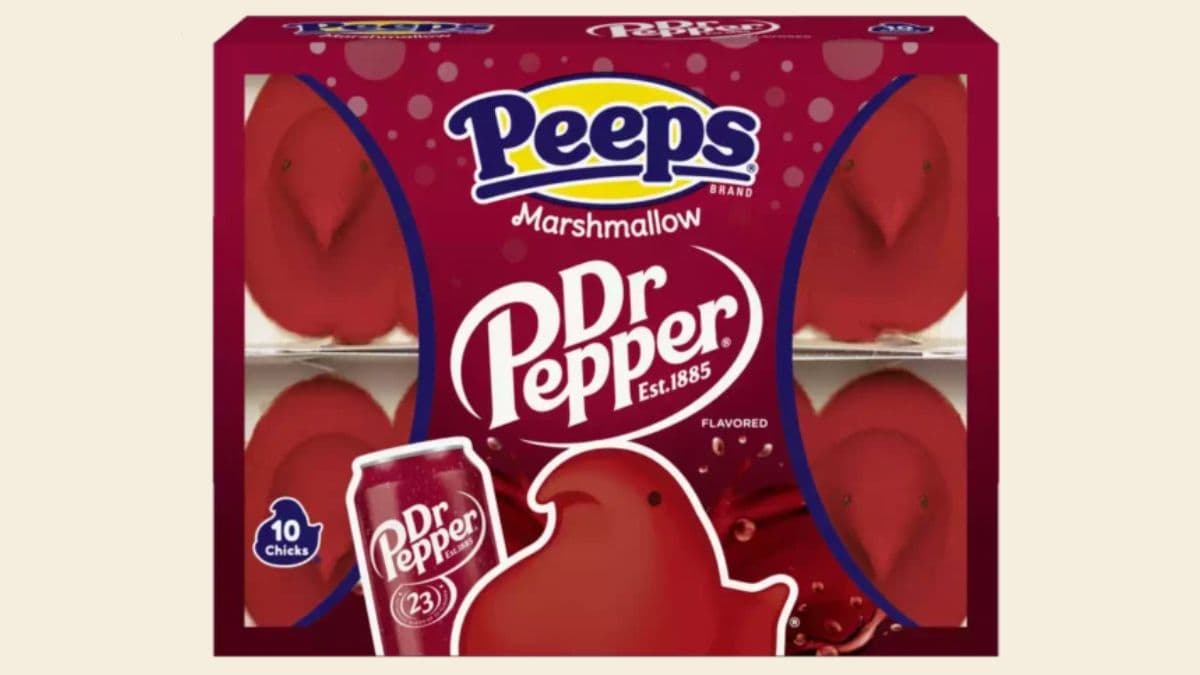DR Pepper Flavored Marshmallow chicks