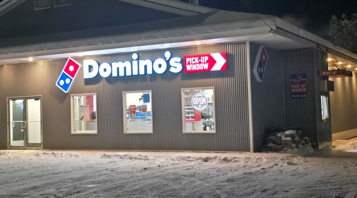 Domino’s has officially opened its first North Pole location on Santa Claus Lane, launching a month-long series of holiday-themed events.