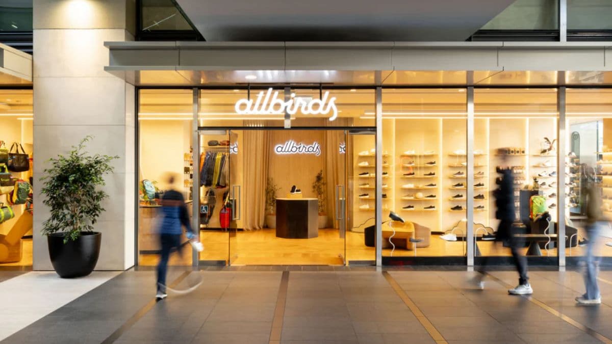 Allbirds storefront image