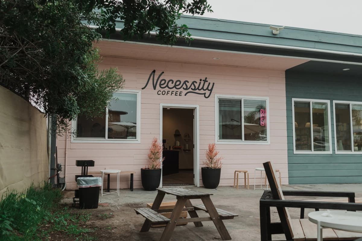 Necessity Coffee Planning San Marcos Location