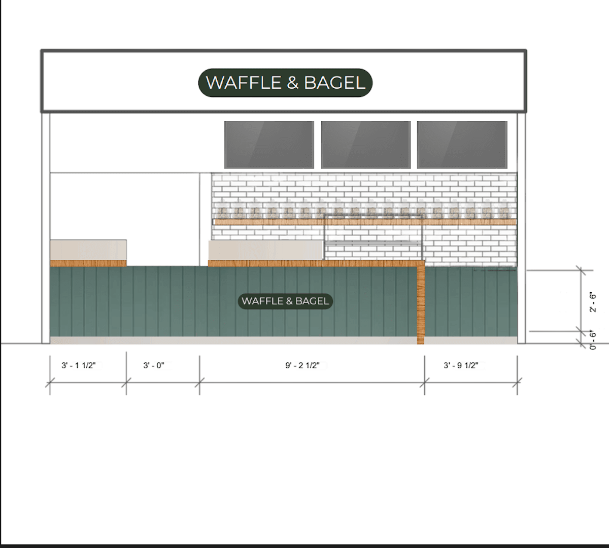 Waffle & Bagel Plans Fast-Casual Debut at the Burlington Mall
