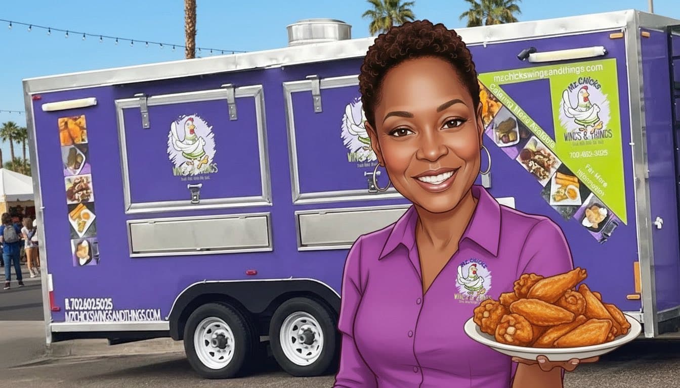 Mz. Chicks Wings and Things to Roam the Valley Streets and Provide Good Eats