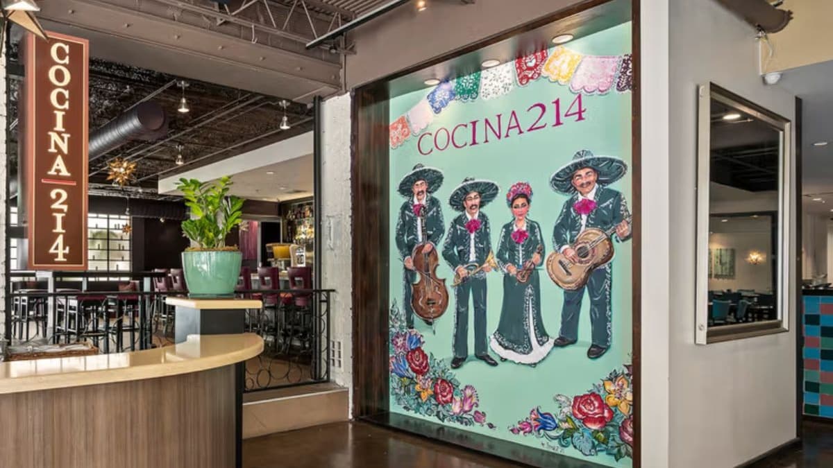 Inside Cocina 214 in Winter Park, Florida