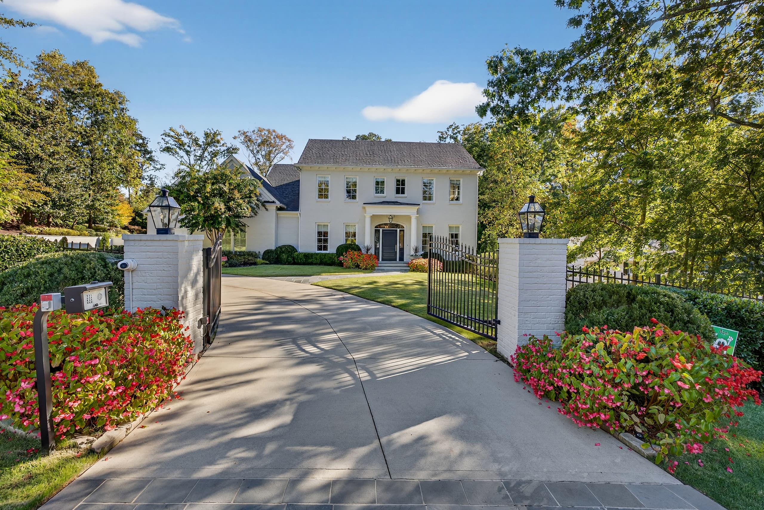 Gated Chastain Park Retreat with Resort-Inspired Grounds