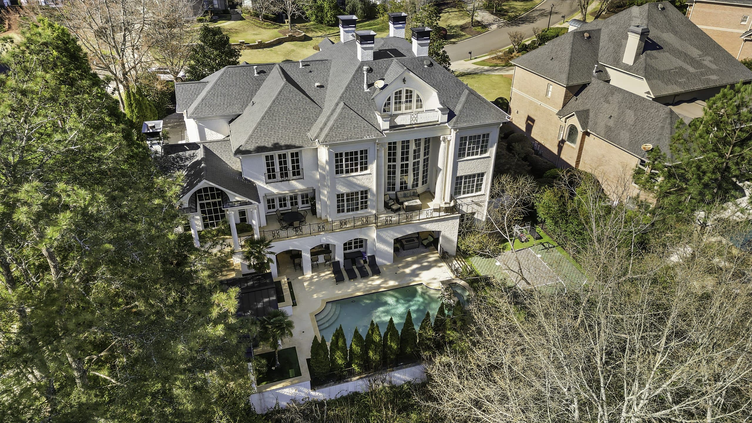 Northshore Estate with Golf and Lake Views, Pool Complex, and Elevator Access