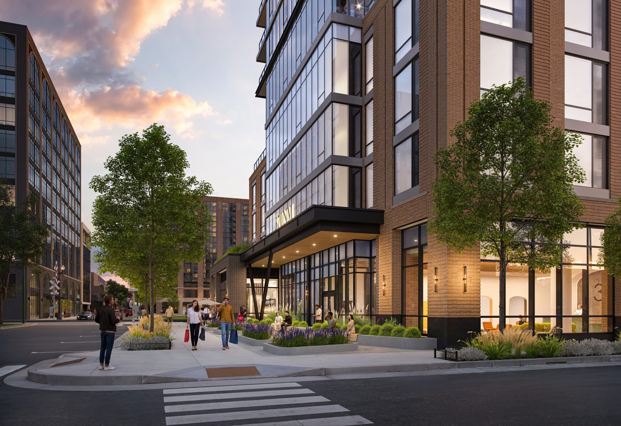 494-Unit Mixed-Use Tower Tops Out in Chicago’s Fulton Market Neighborhood