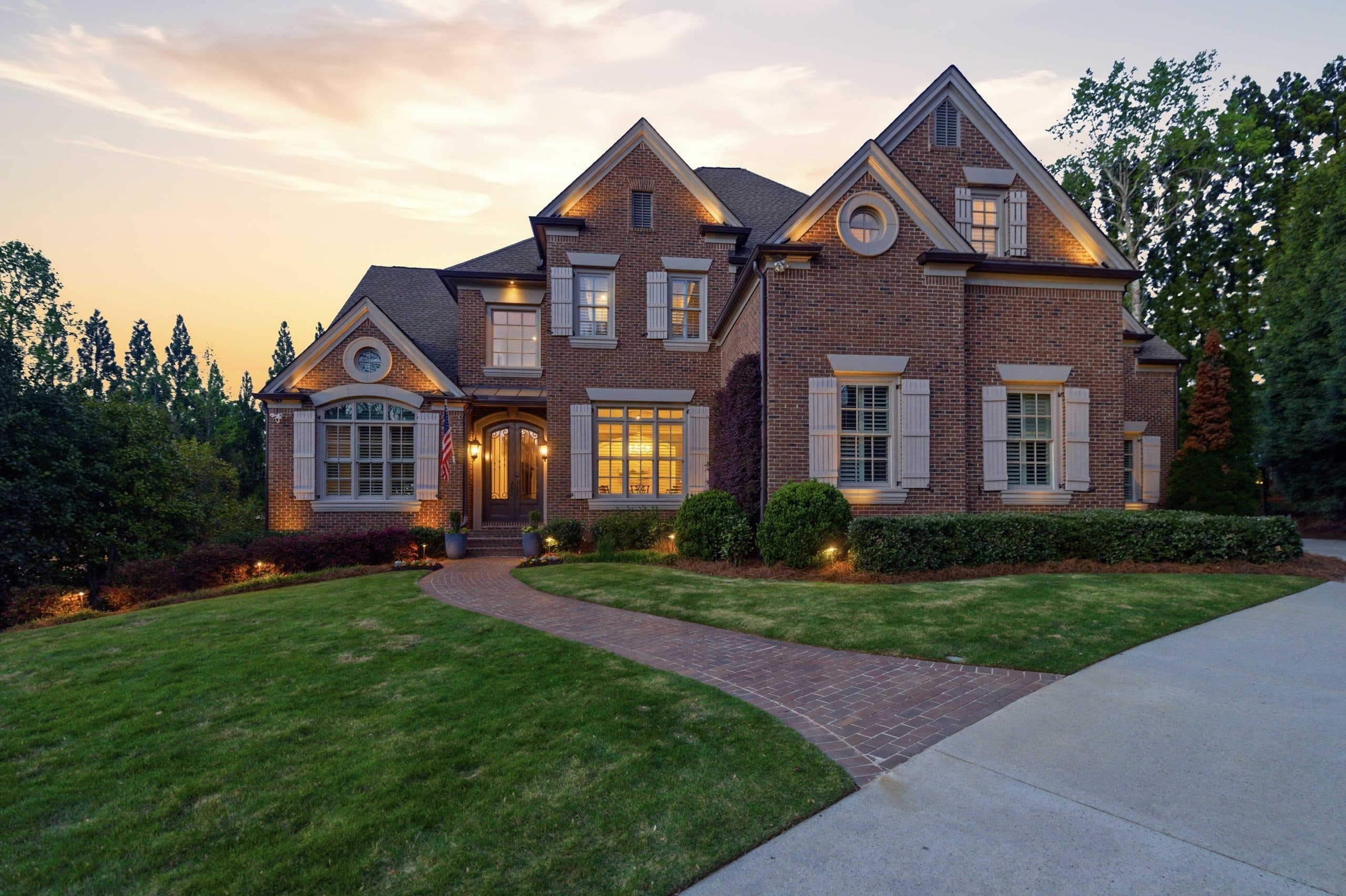 Outdoor Lounge, Golf Simulator, and Terrace-Level Recreation in East Cobb